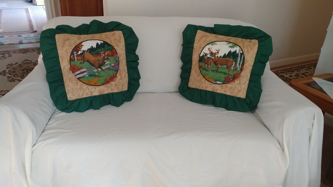 Deer Pillow Cases Etsy