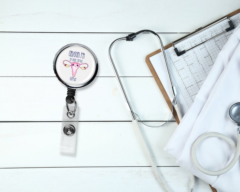 Ob/gyn PA at Your Cervix Ob/gyn Physician Assistant Badge - Etsy