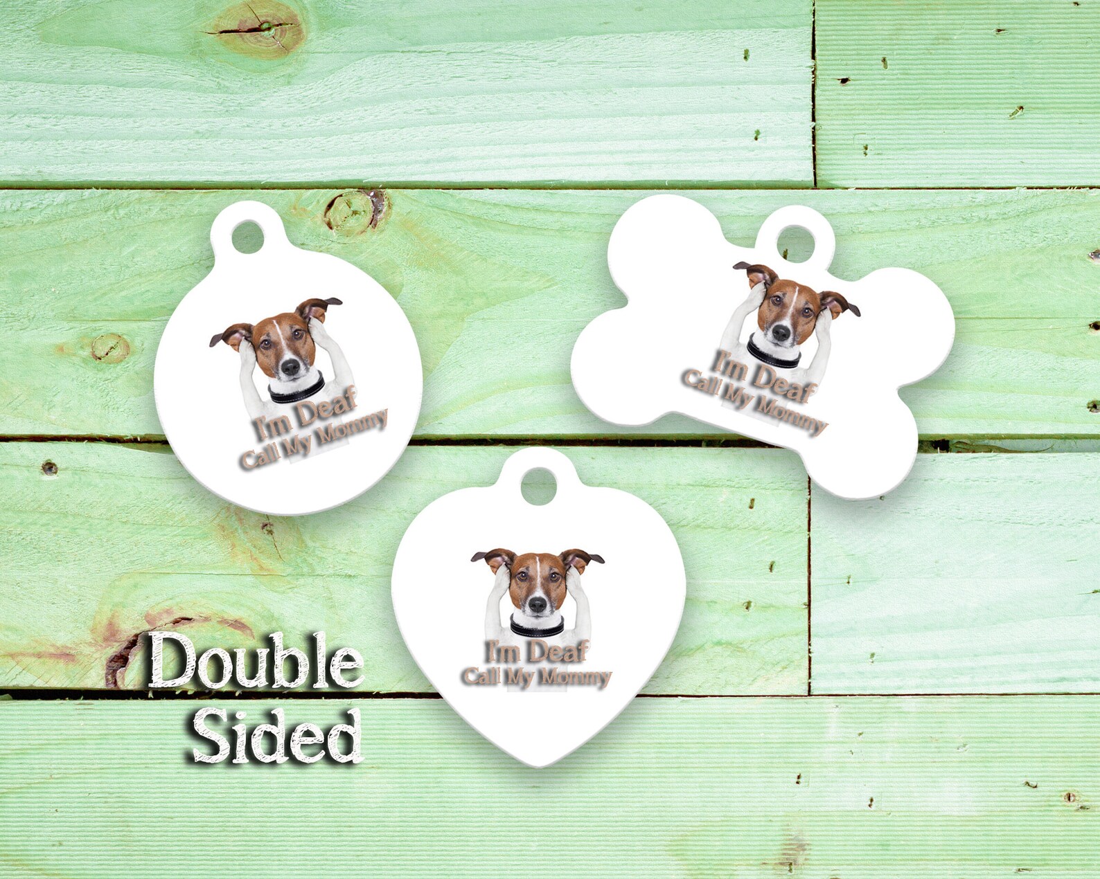 deaf dog id tags
