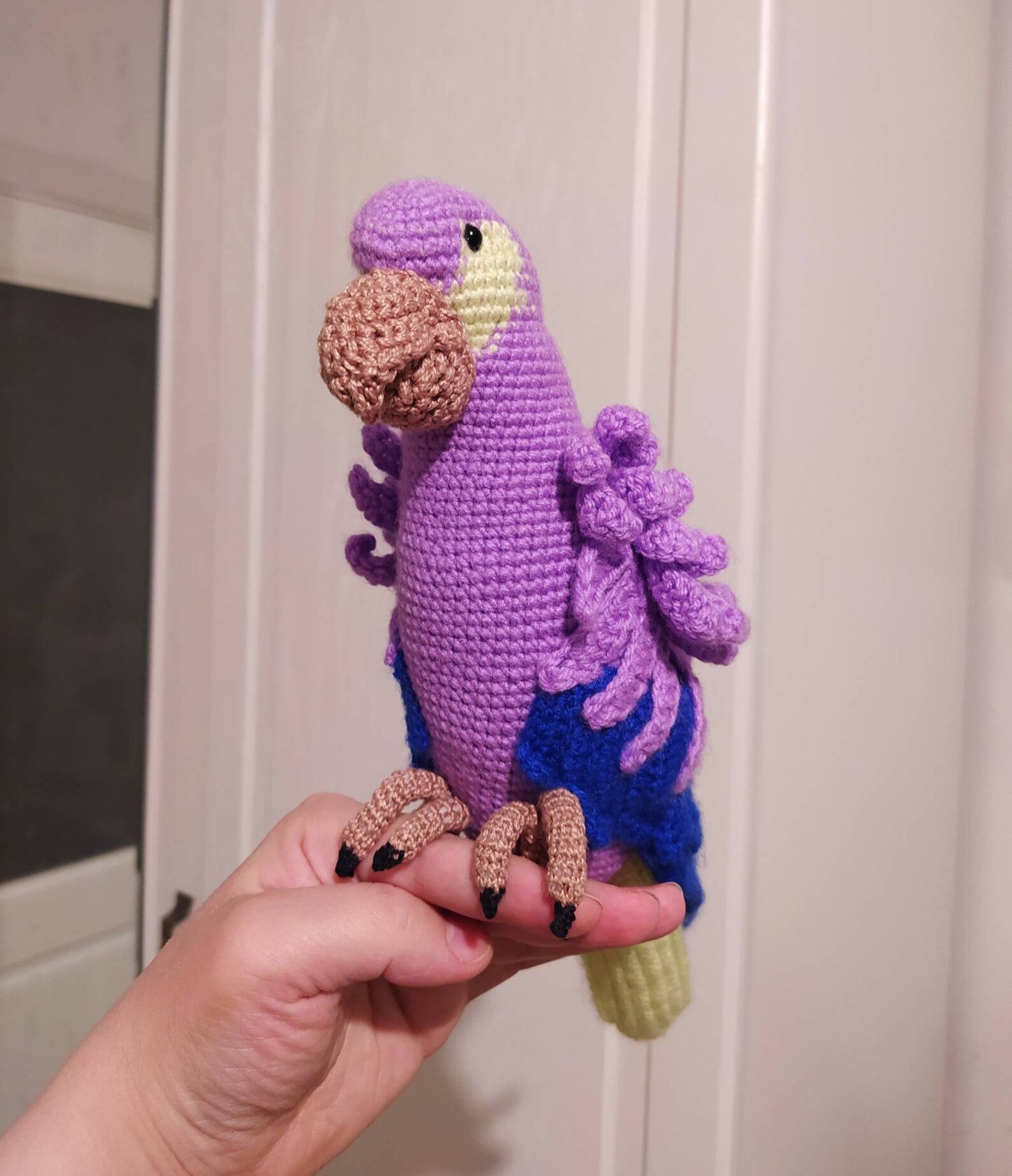 Parrot toys Amigurumi Parrot Crochet Stuff Toy Soft toy Etsy