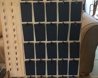 Ear Ring Display Stand. Laser Cut 4 mm wood.