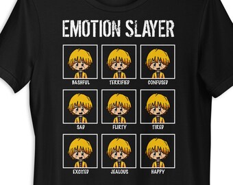 T-Shirt Emotion Slayer - Chemise Fan Anime - Chemise Manga Pour Hommes Pour Femmes Unisexe