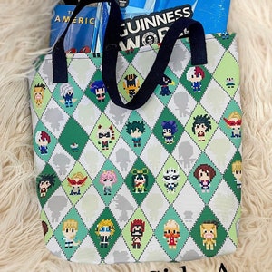 Class 1-A Tote Bag Hero Anime Travel Bag Grocery Market Bag 