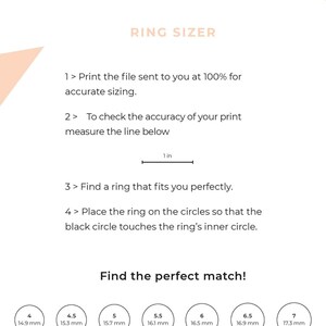 Etsy Ring Size Chart