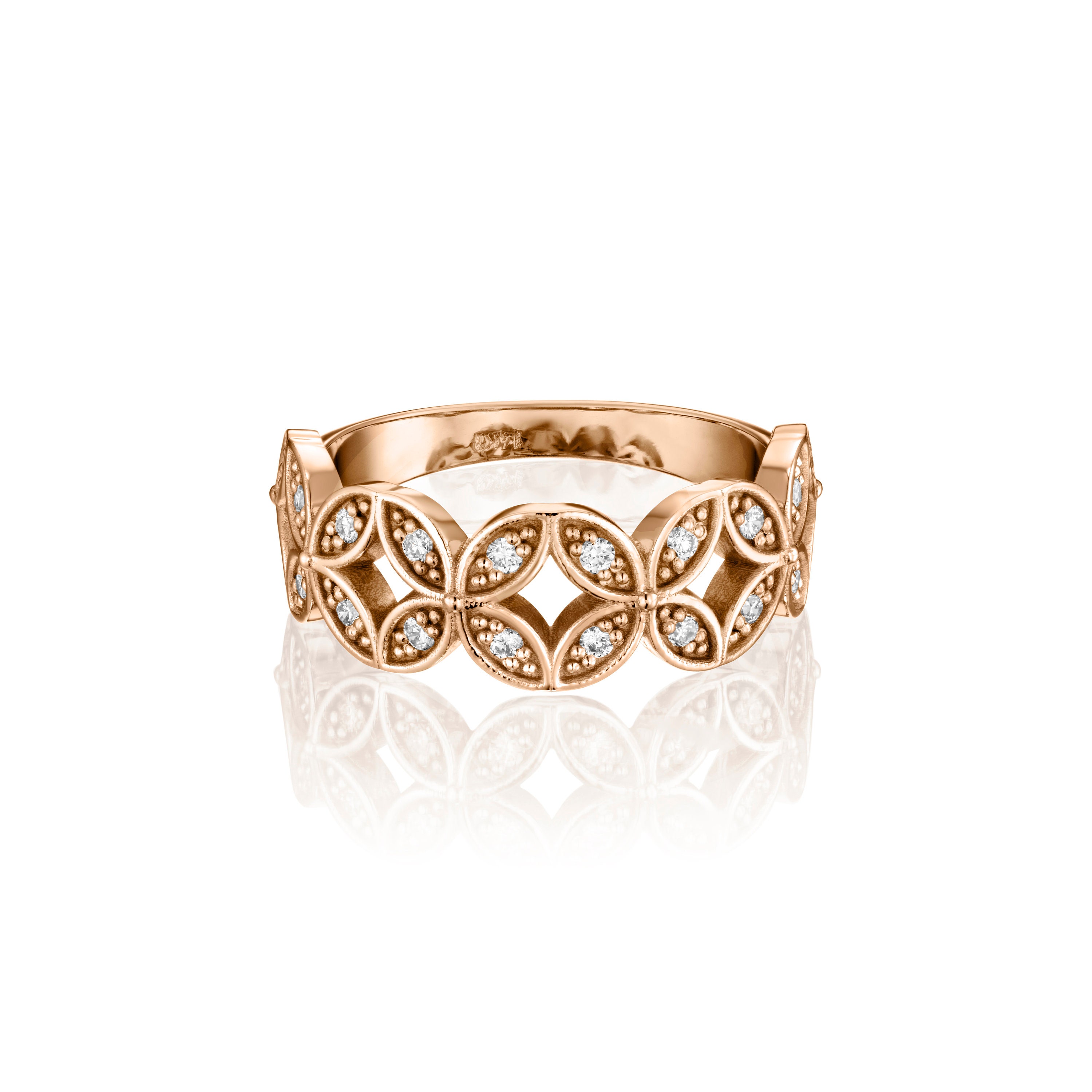 Half Eternity Ring Wedding Ring | Etsy