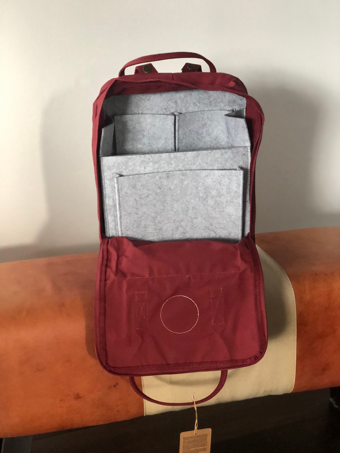 Bag Insert Suitable for Fjällräven Kanken Classic 16L Zipped Bag
