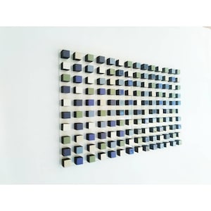 Custom wall art made of wood and resin finish.© Unique design for a modern home, office decor. Corporate 3d wall art, wall sculpture.