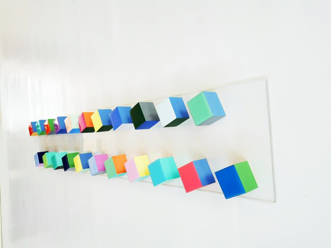 3D Wall Decor, Wood Wall Art With Resin Finish on Top, Shiny and