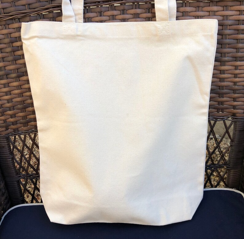 Hand Painted Custom Canvas Market Bag Tote Give Thanks in Laurel Wreath