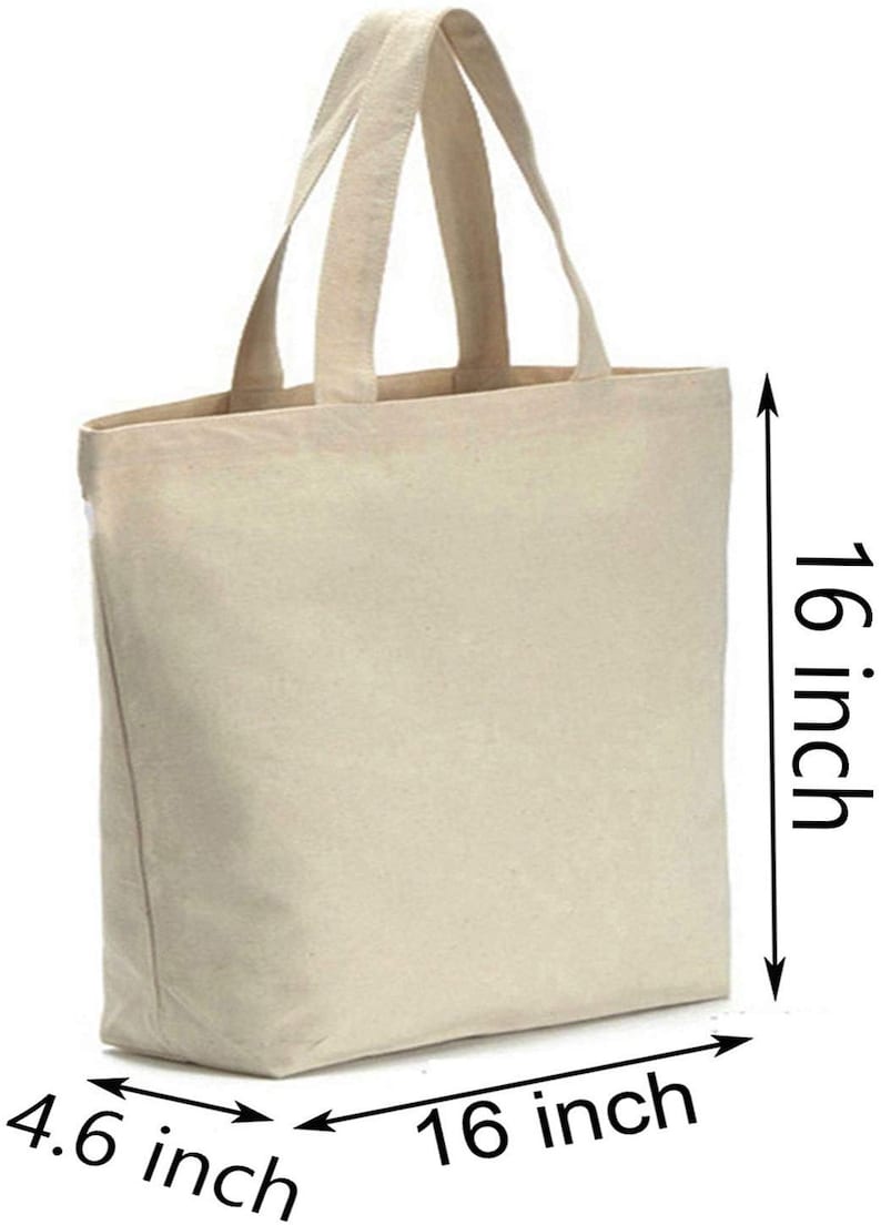 Hand Painted Custom Canvas Market Bag Tote Give Thanks in Laurel Wreath