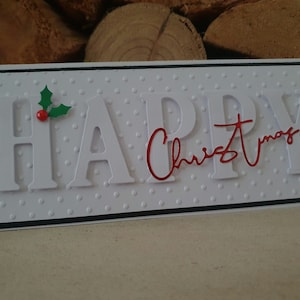 Carteira de dinheiro de Natal feita à mão / envelope / porta-cartão de presente / envelope de voucher / feliz natal