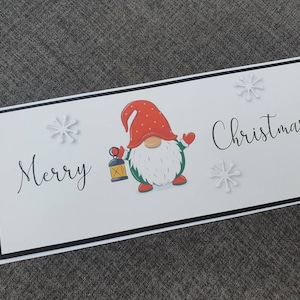 Handmade Christmas money wallet / envelope