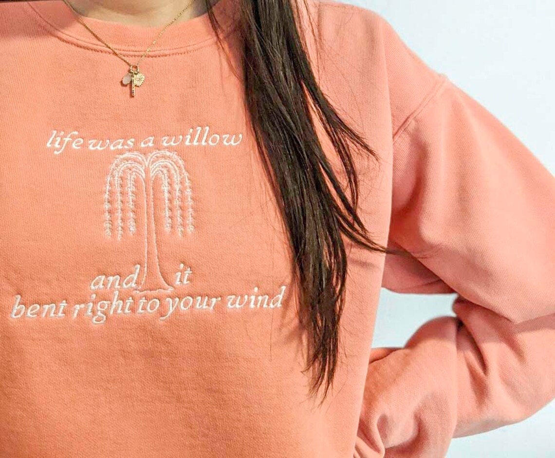 Willow Sweatshirt Taylor Swift Willow Sweatshirt Winter | Etsy