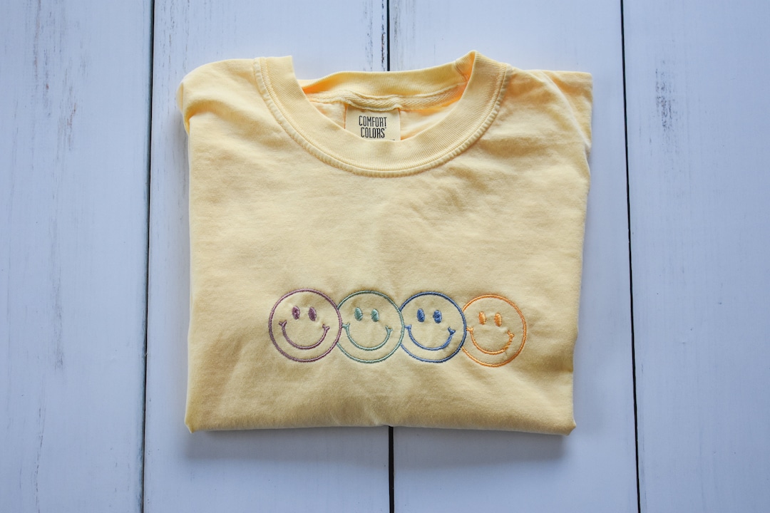 Happy Face Appliqué Shirt