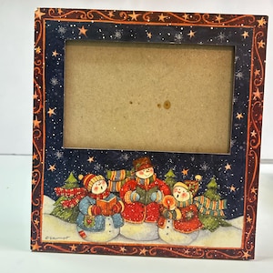 Vintage Christmas Picture Frames - Etsy