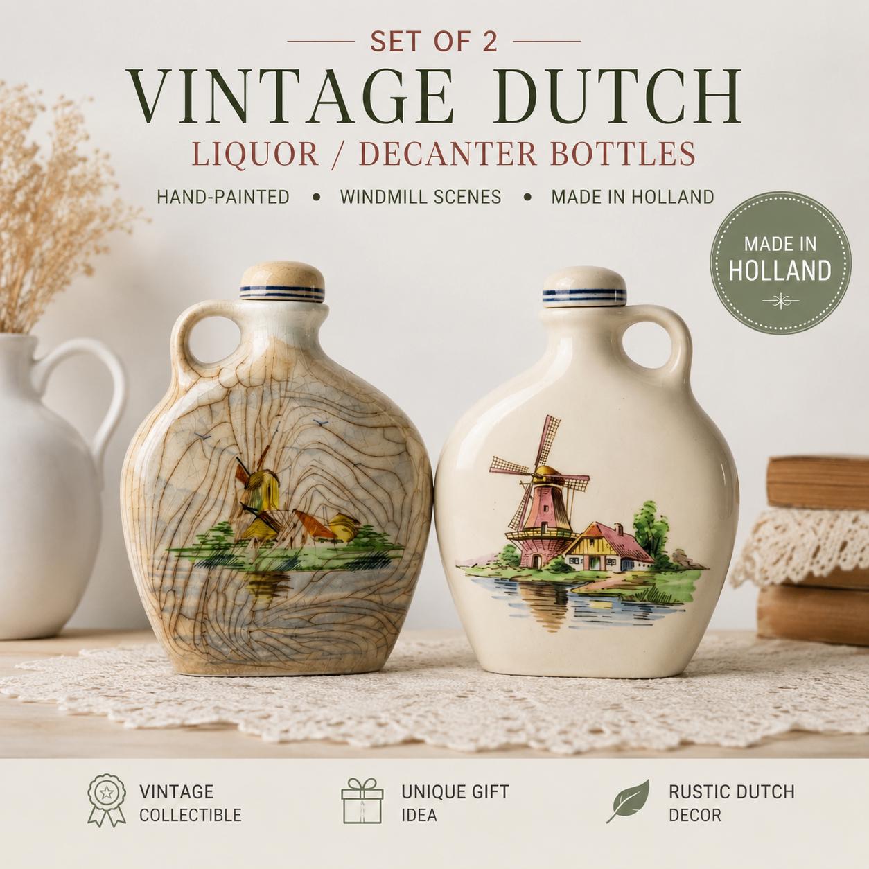 Dutch Liquor Bottle - Etsy