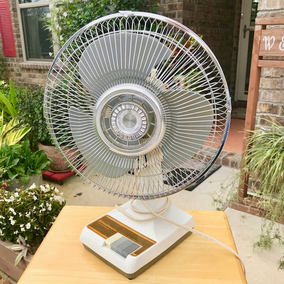 Vintage Electric Table Fan Windmere Nr 12 412 3 Speed Made In Etsy