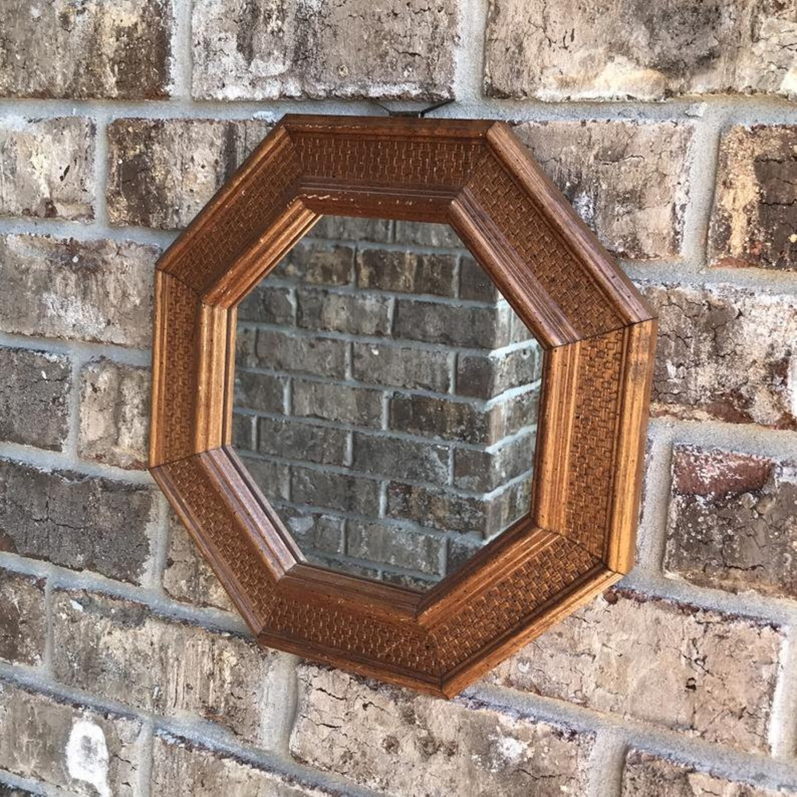 Decorative octagon mirror framed Mirror 12.5x12.5 Etsy