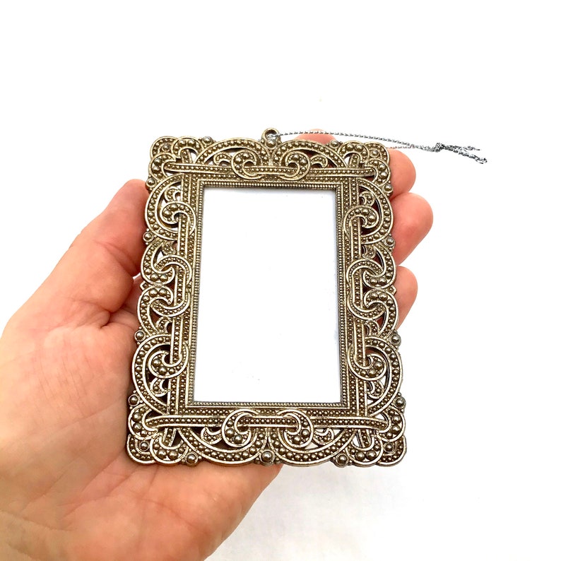 Silver mini picture frames 2x3 Memories Etsy