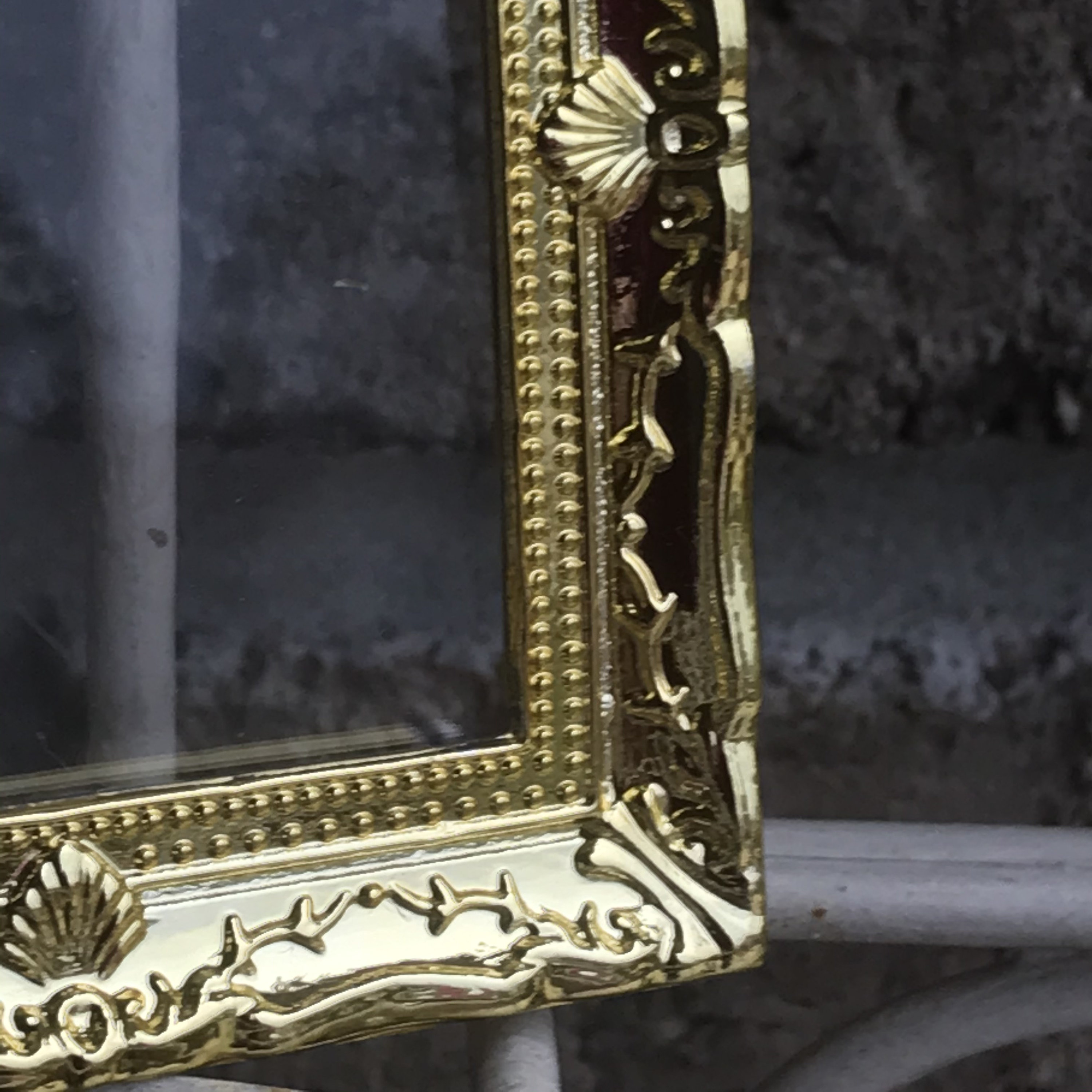 Gold picture frame 1 3/4 x 2 1/4 Gold mini frame Etsy