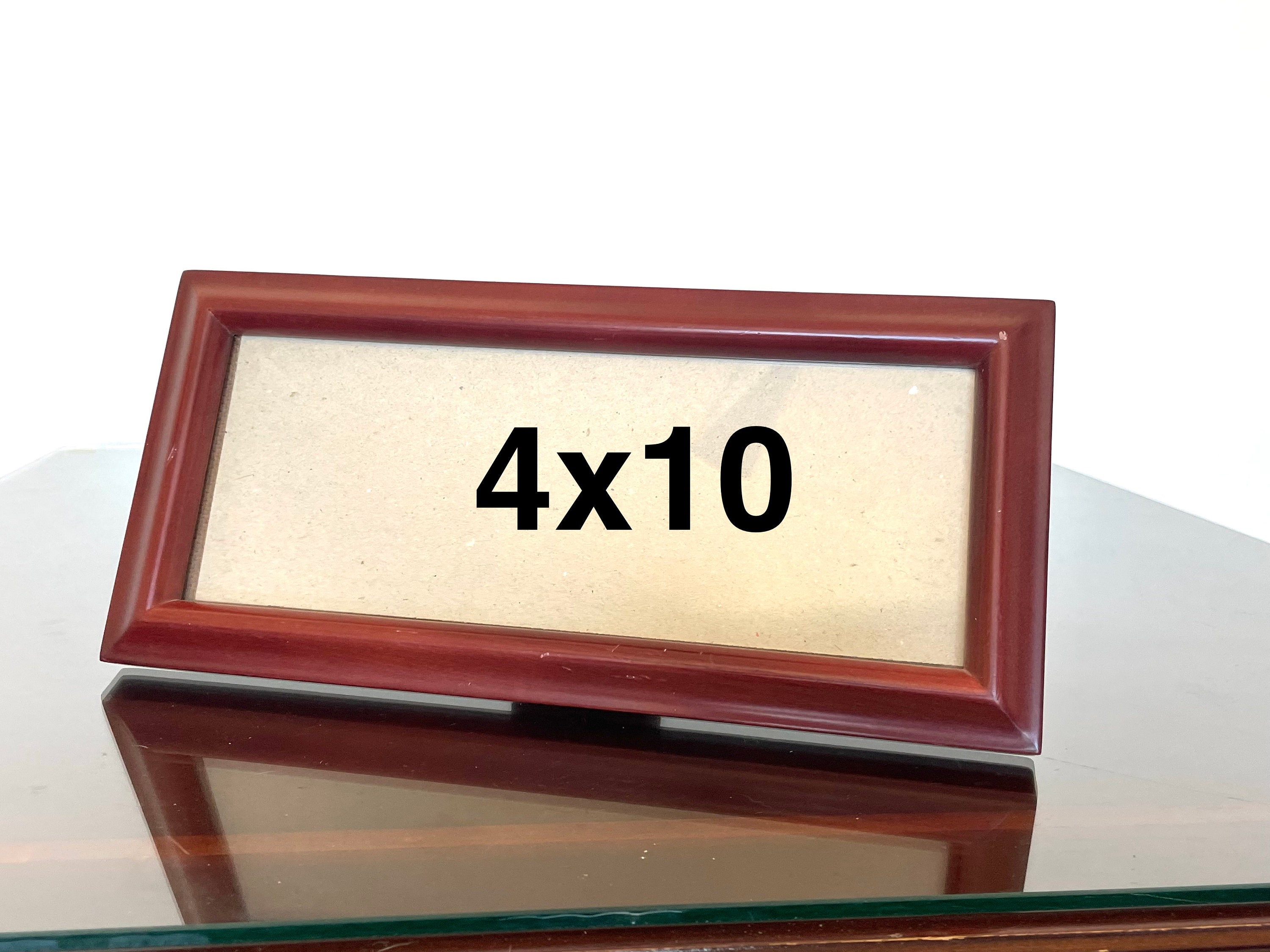 4x10 Picture Frame, for Tabletop or Wall Display – Crossroads Home Decor