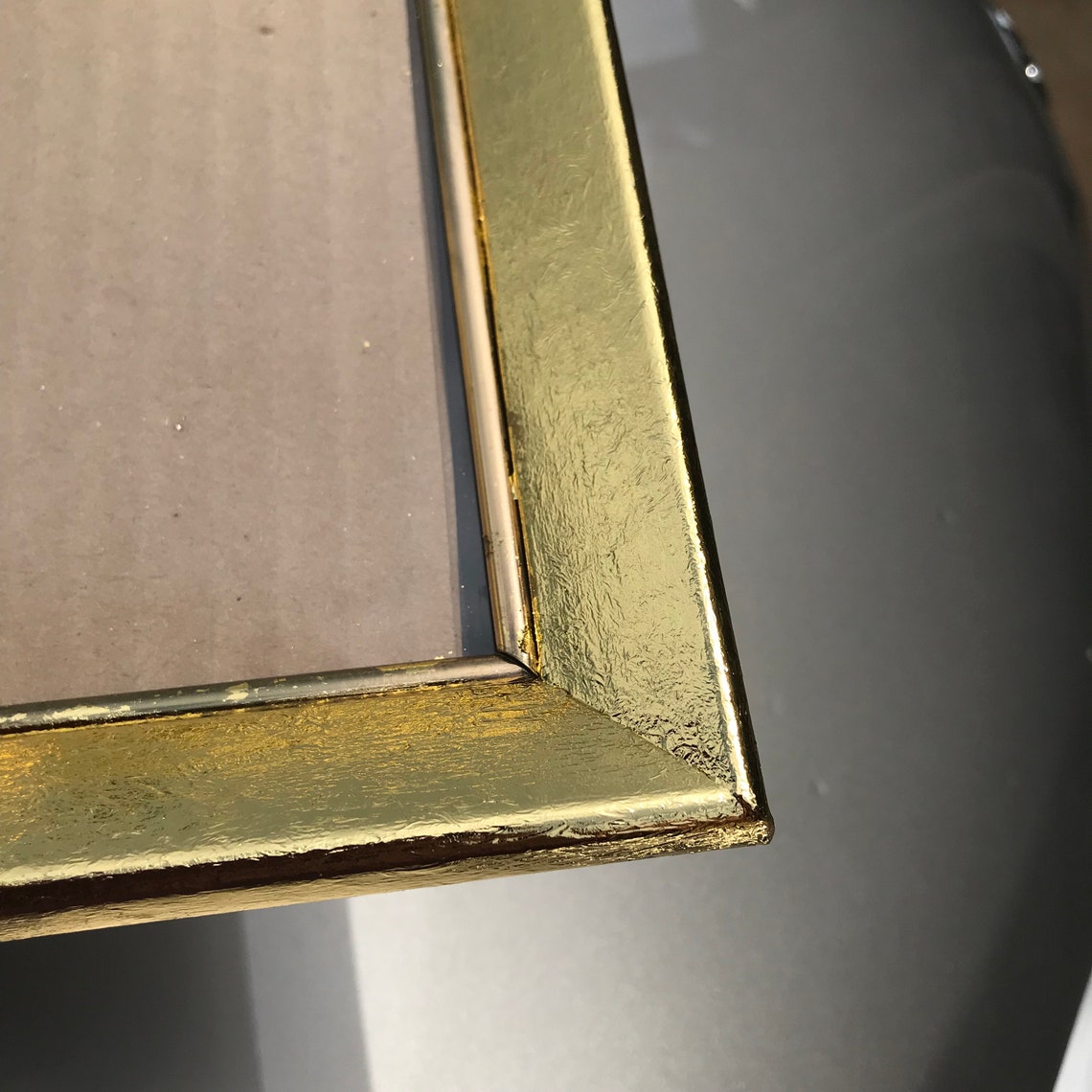 Gold plated picture frame 5x7 Gold plated vintage Etsy