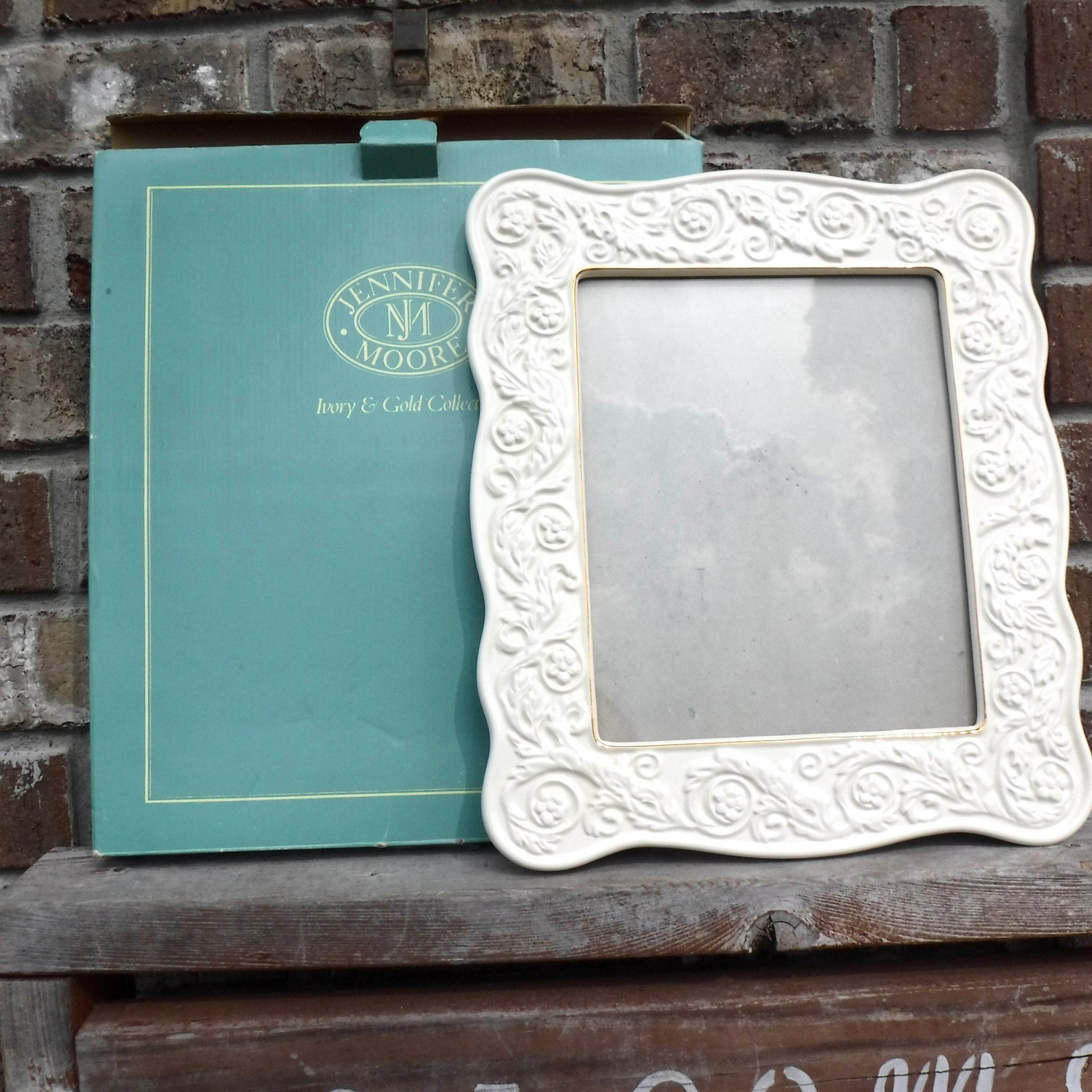 Jennifer Moore Porcelain Large Picture Frame 8x10 Etsy