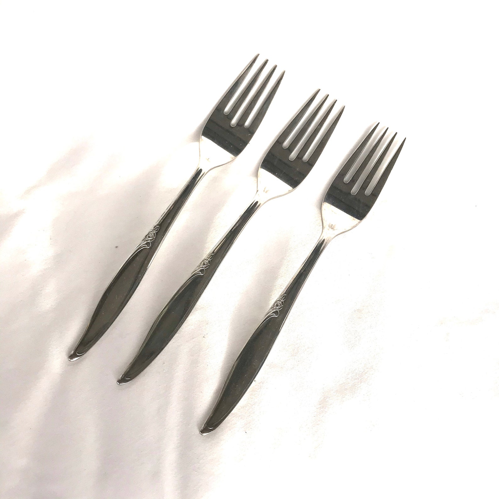 Flatware set Kenwood stainless steel flatware Made in USA Etsy