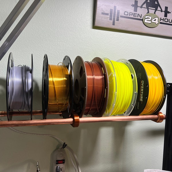 3D Printing filament wall mount
