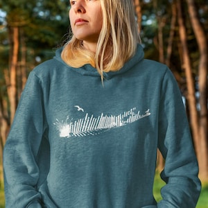 Long Island Snow Fence Unisex Hoodie