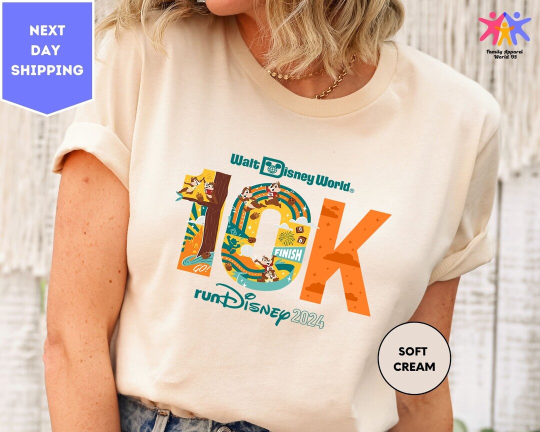 Disney Marathon Weekend Shirt, Chip and Dale 10K Running Shirt, Walt