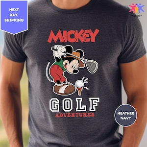 Disney Mickey Golf Adventures Shirt, Disney Golfing T-Shirt, Mickey Golfer Shirt, Disney Sport Shirt, Disneyland Family Matching Shirt