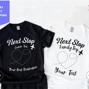 Custom Location Girls Trip Shirt, Personalized Girls Trip Shirt, Family Location Trip Shirt, Group Shirt, Custom Destination Girls Shirt