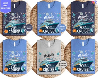 Personalized Birthday Cruise Shirt, Birthday Cruise Party Shirt, Birthday Cruise Crew Tee, Birthday Shirt, Cruise Shirt, Cruise Bday Gift
