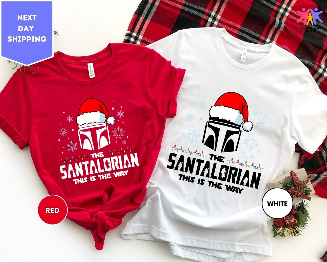 Star Wars Christmas Shirt, Santalorian Christmas Shirt, Darth Vader Christmas Tee, Funny