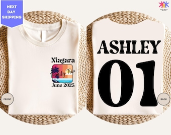 Camiseta de vacaciones familiares 2025, camiseta de verano personalizada, camiseta de viaje familiar 2025, camiseta familiar personalizada, camiseta de viaje familiar a la playa, regalo familiar a juego