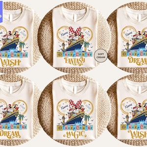 Family Matching Cruise Shirts, Disney Cruise Line Shirts, Disney Cruise 2025 Family Vacation Shirt, Disney Magic, Dream, Fantasy, Wish Shirt