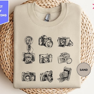 Camera Sweatshirt, Photography Sweatshirt, Gift for Photographer, Photography Lover Sweatshirt, Funny Camera Sweatshirt, Camera Lover Sweat