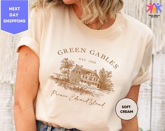 Shirt Anne of Green Gables, Anne With An E, Light Academia, Anne Shirley Shirt Prince Edward Island, klassiek cadeau