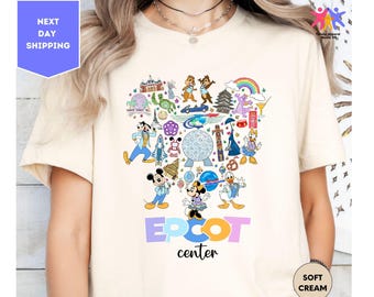 Epcot Center Mickey and Friends Artist Shirt, Disney Epcot International Festival of the Arts 2025 Matching Shirt, WDW Resort Family Holiday