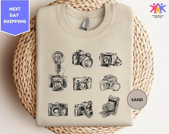 Camera Sweatshirt, Photography Sweatshirt, Gift for Photographer, Photography Lover Sweatshirt, Funny Camera Sweatshirt, Camera Lover Sweat