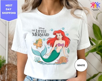 Shirt kleine zeemeermin, Disney T-shirt, Ariel shirt kleine zeemeermin dames, shirt Ariel zeemeermin, shirt Disney Ariel, shirt Disney prinses