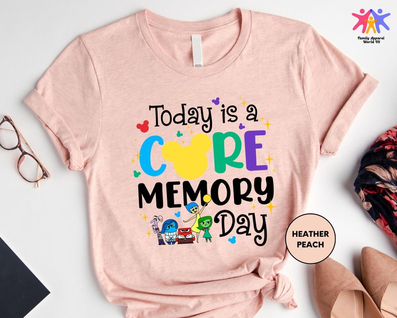 Today is A Core Memory Day Shirt, Disney Inspired Tee, Mickey Ears ...