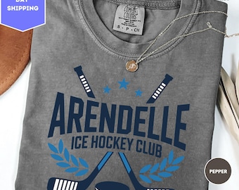 Comfort kleuren Frozen shirt, Arendelle ijshockey shirt, familie bijpassende Frozen shirts, papa Disney Frozen shirt, paren Frozen shirts