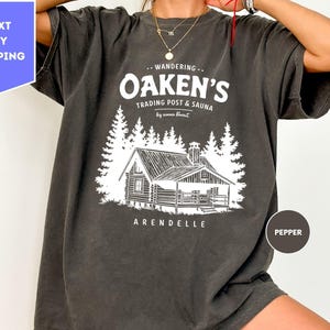 Comfort Colors Arendelle-shirt, T-shirt Wandering Oaken's Trading Post en sauna, Disney Frozen-shirt, Frozen Disney-T-shirt, Disney Dad-shirt