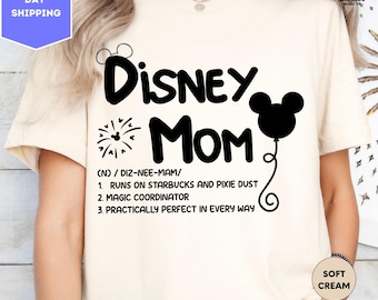 Disney Mom Definition Shirt, Disney Mothers Day Matching Shirt, Magic Kingdom Shirt, Disney Mom Shirt, Mom Life Tee, Mom Tee, Disney Mom Tee