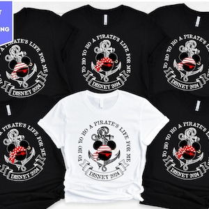 Pirates of The Caribbean, Yo Ho Yo Ho A Pirates Life For Me T-shirt, Disney Cruise Shirt, Pirate Mickey Minnie Tees, Matching Goup Shirt