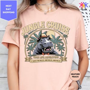 Disney Adventureland Jungle Cruise Shirt, Disney Hippos Shirt, WDW Disneyland Family Trip 2025 Shirt, Disneyworld Riverboat Cruise Shirt