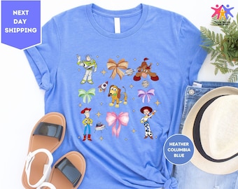 Toy Story Coquette Bows Shirt, Toy Story Shirt, Wood Buzz Jessie Bullseye Shirt, Disney Shirt, Disney Coquette Bow Shirt, Disneyland Shirt