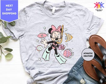 Minnie Summer Shirt, Summer Vibes Shirt, Summer Shirt, Vacation Shirt, Summer T-Shirt, Beach Shirt, Sea Shirt, Summer Gift, Girls Trip Shirt